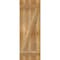 Ekena Millwork Joined Board-n-Batten Shutters w/Z-Bar, Rough Sawn Western Red Cedar, 16 1/8W x 46H, PR RBJ06Z16X046RWR - alternate 2
